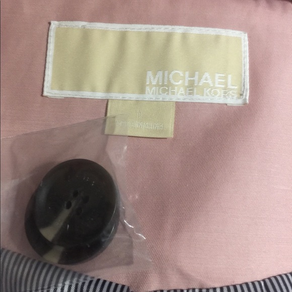 Michael Kors trench jacket NWOT size L. - Picture 7 of 7